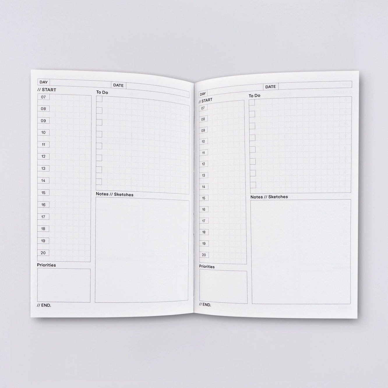 The Completist Ginger No. 1 Daily Planner Book