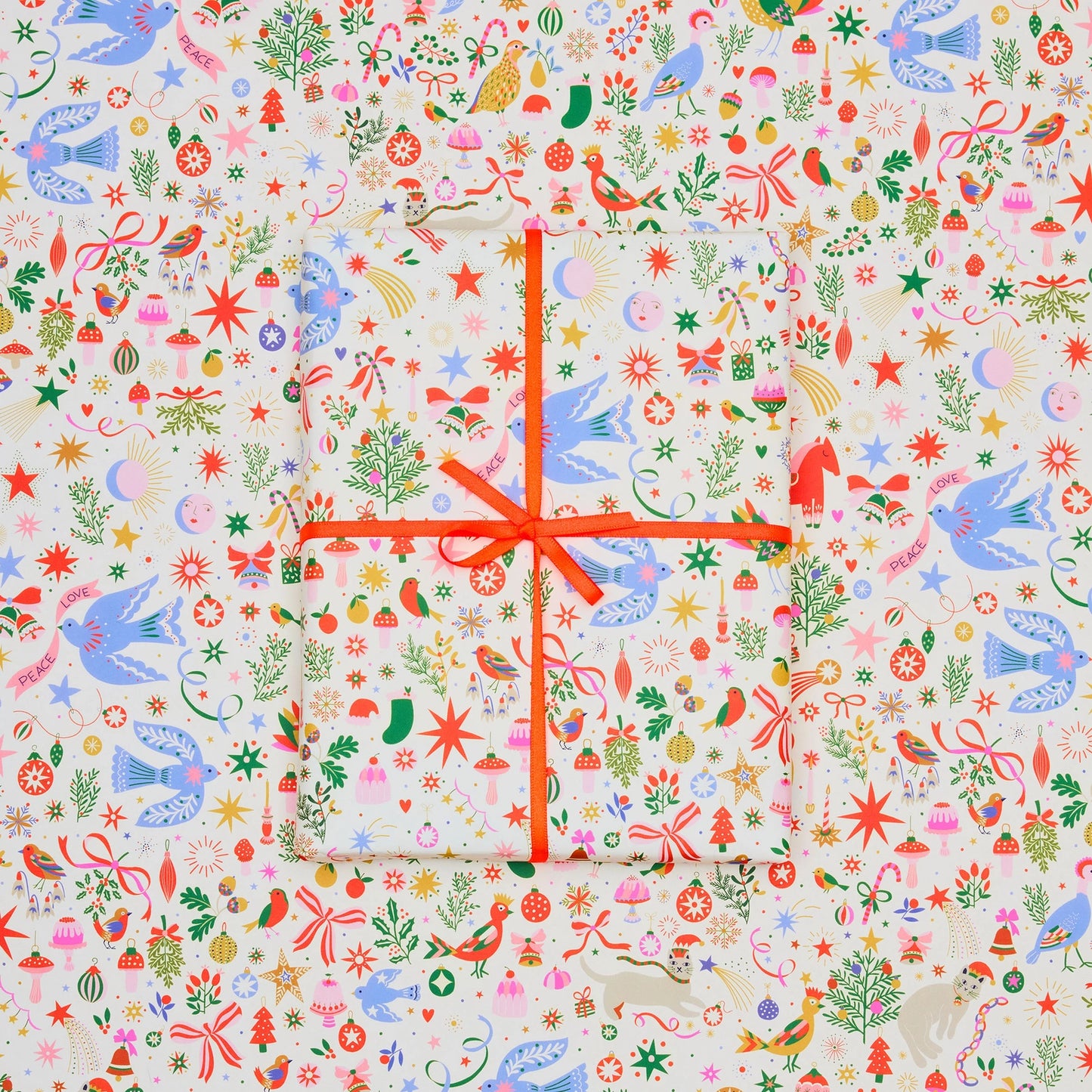 Whimsical Christmas Wrapping Paper