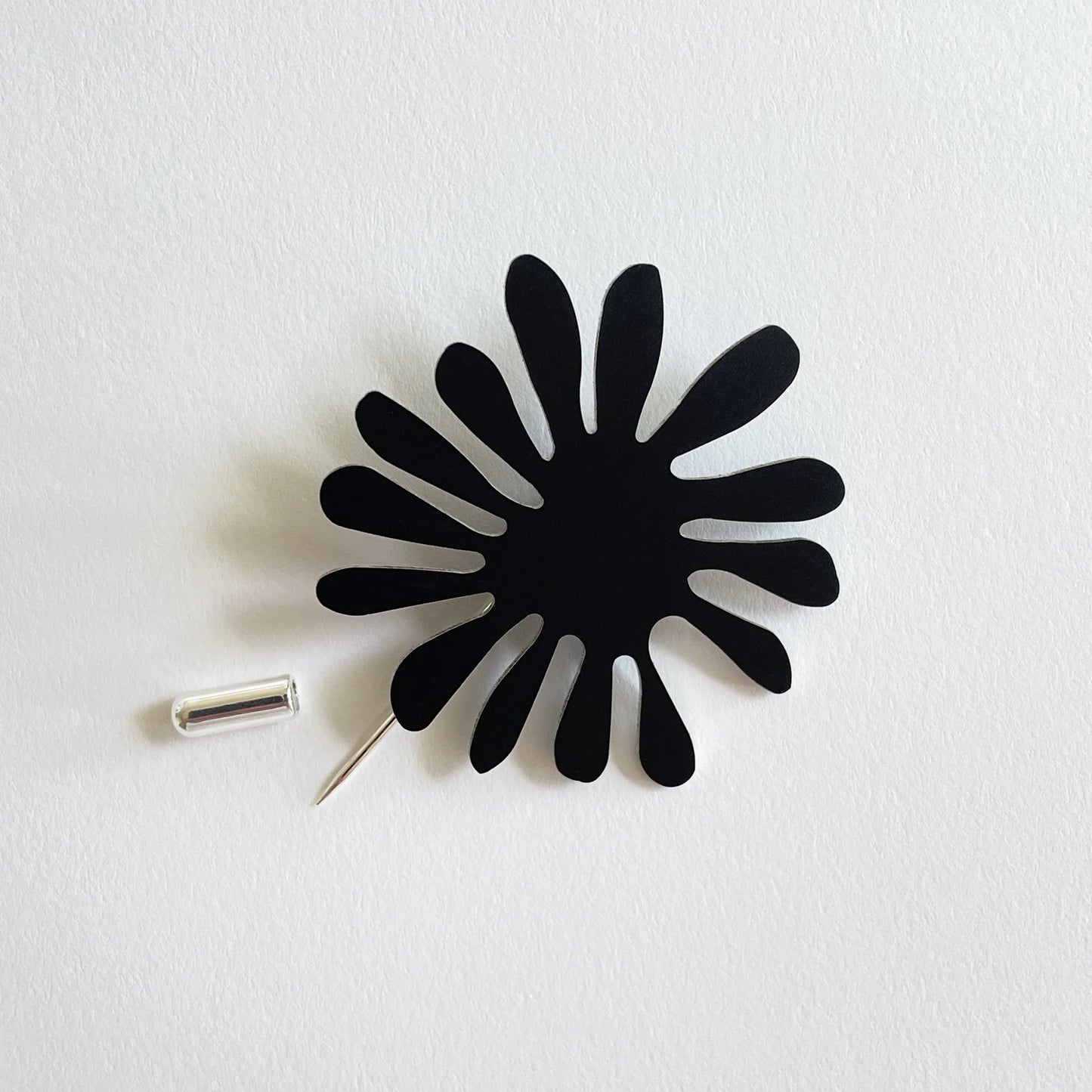 Black Aster Pin