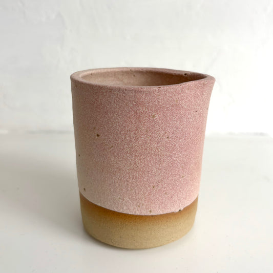 Blush Stoneware Pourer