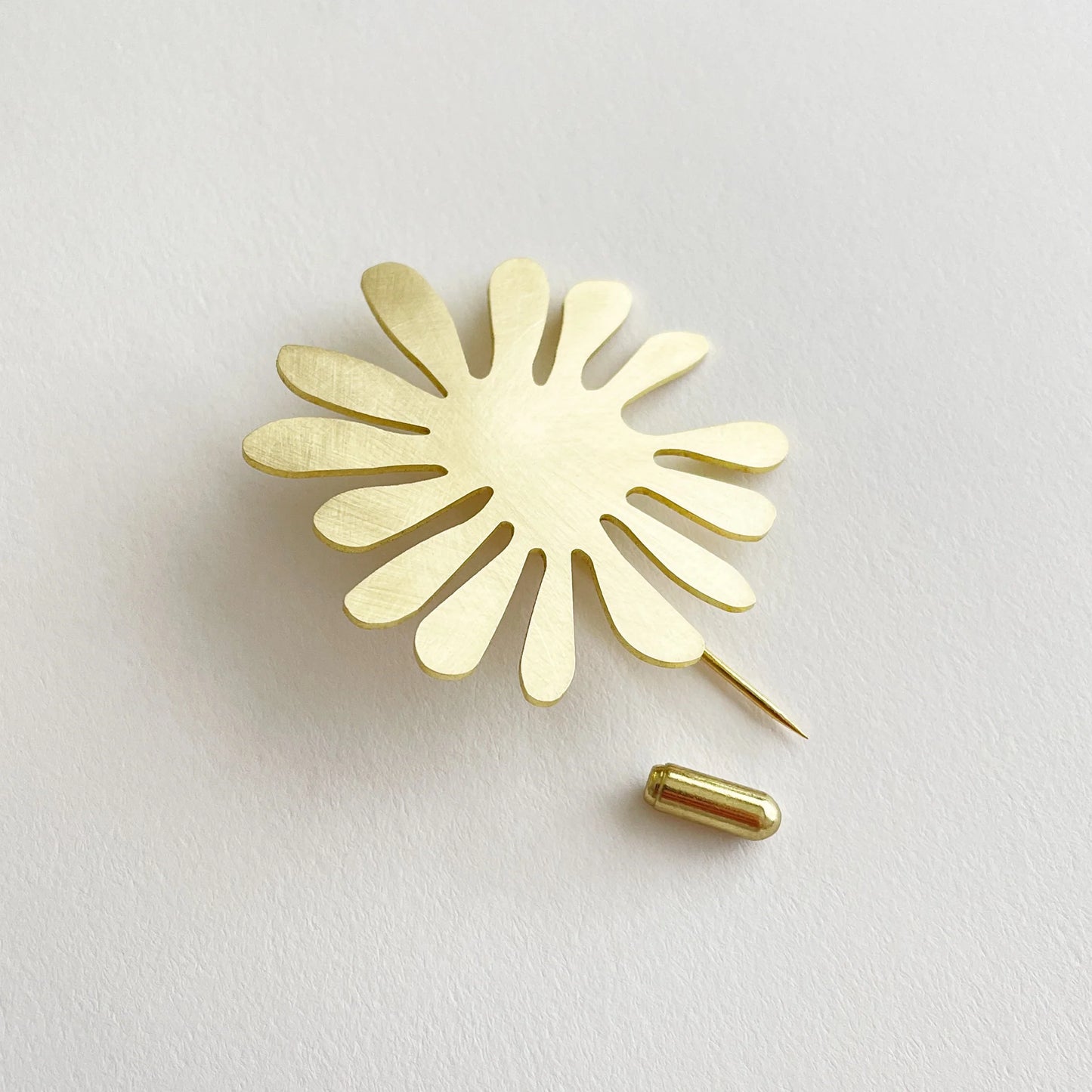 Brass Aster Pin