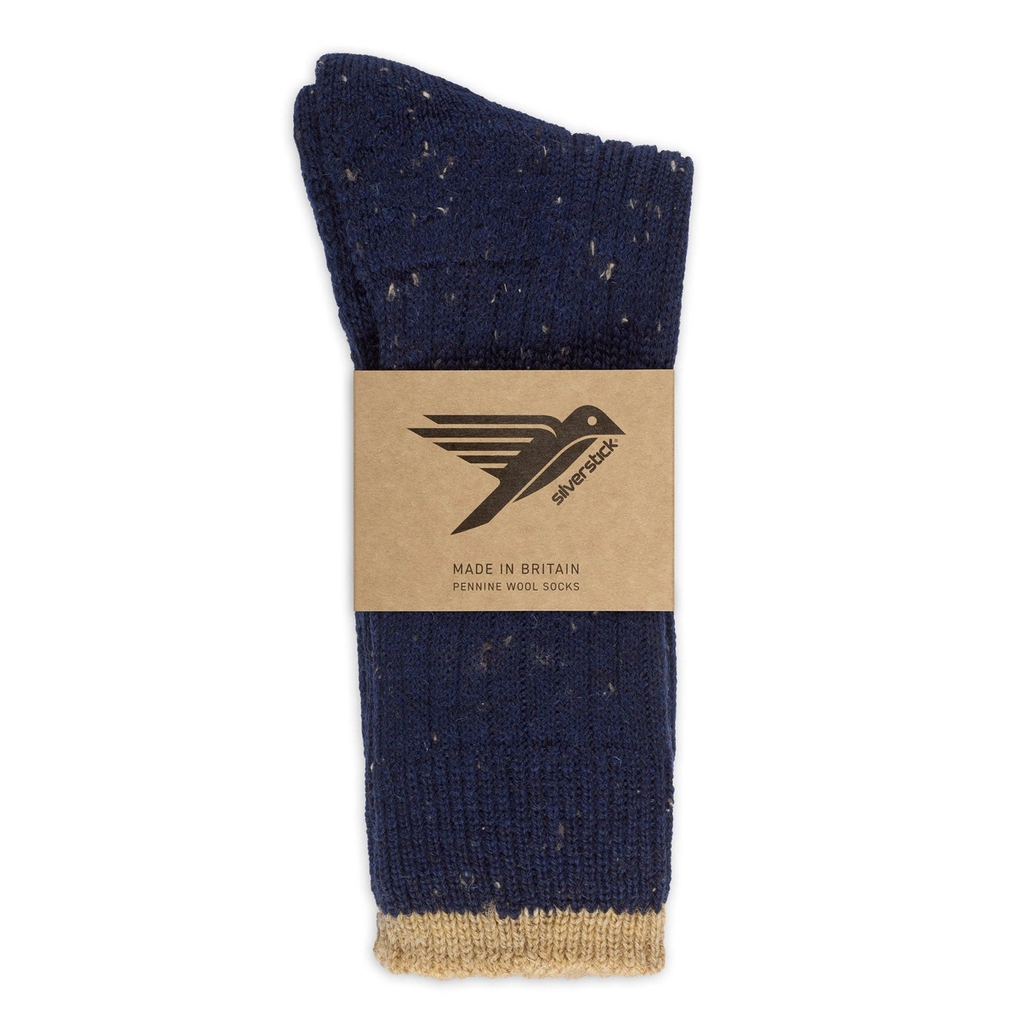 Penine Wool Sock Navy