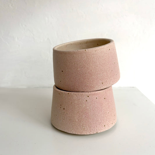 Blush Stoneware Tumbler