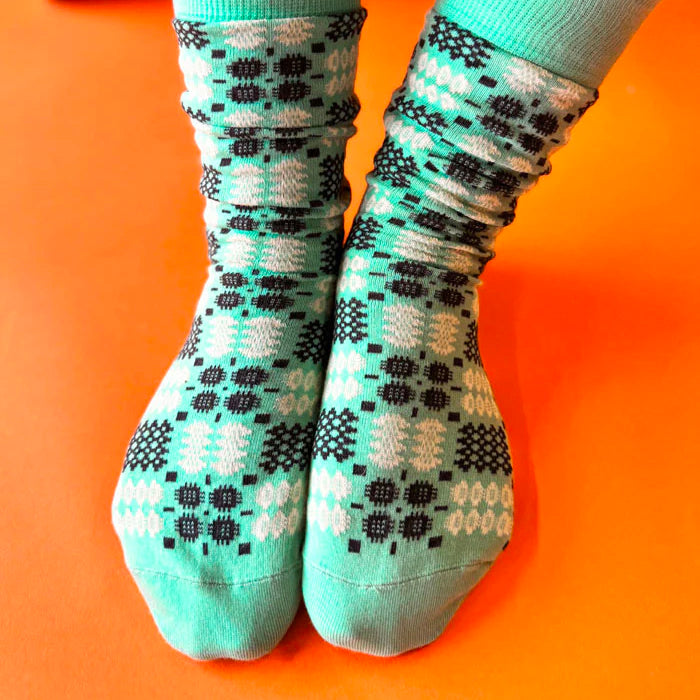 Carthen Socks - Turquoise