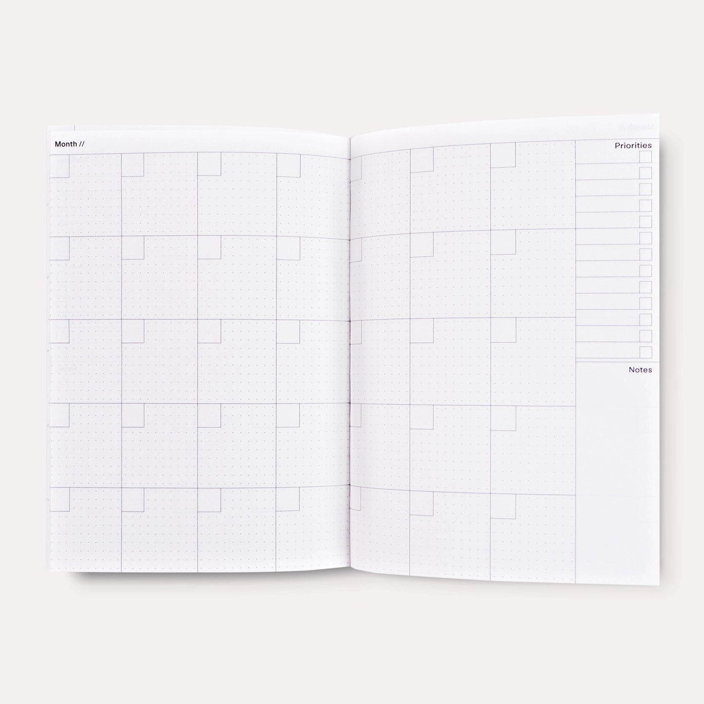 Palermo Undated Weekly Planner Book