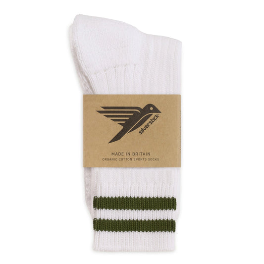 Air Organic Cotton Sport Sock: Green