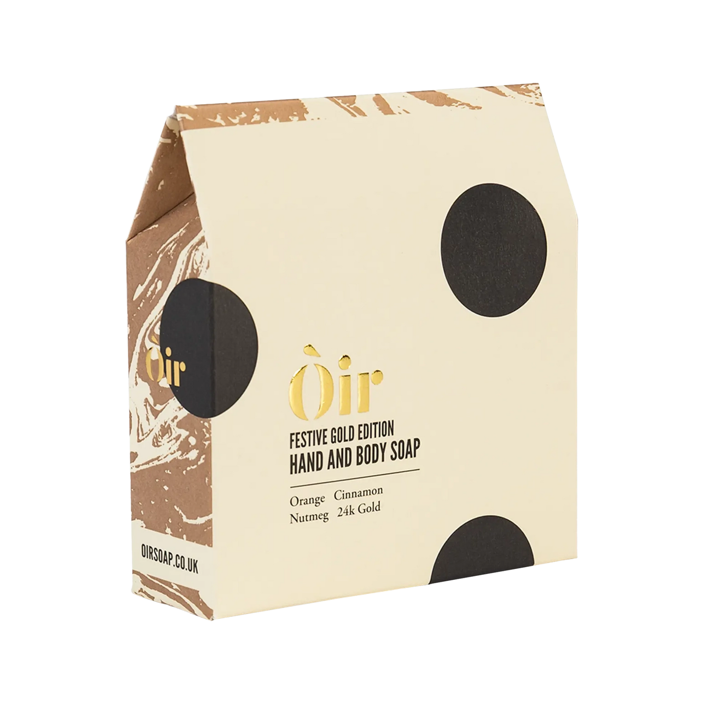 Òir Soap Limited Edition Christmas Soap - Orange, Cinnamon, Nutmeg