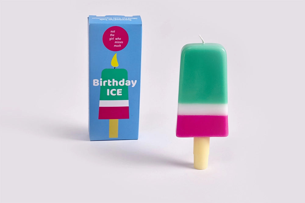 Party Candle Birthday Ice