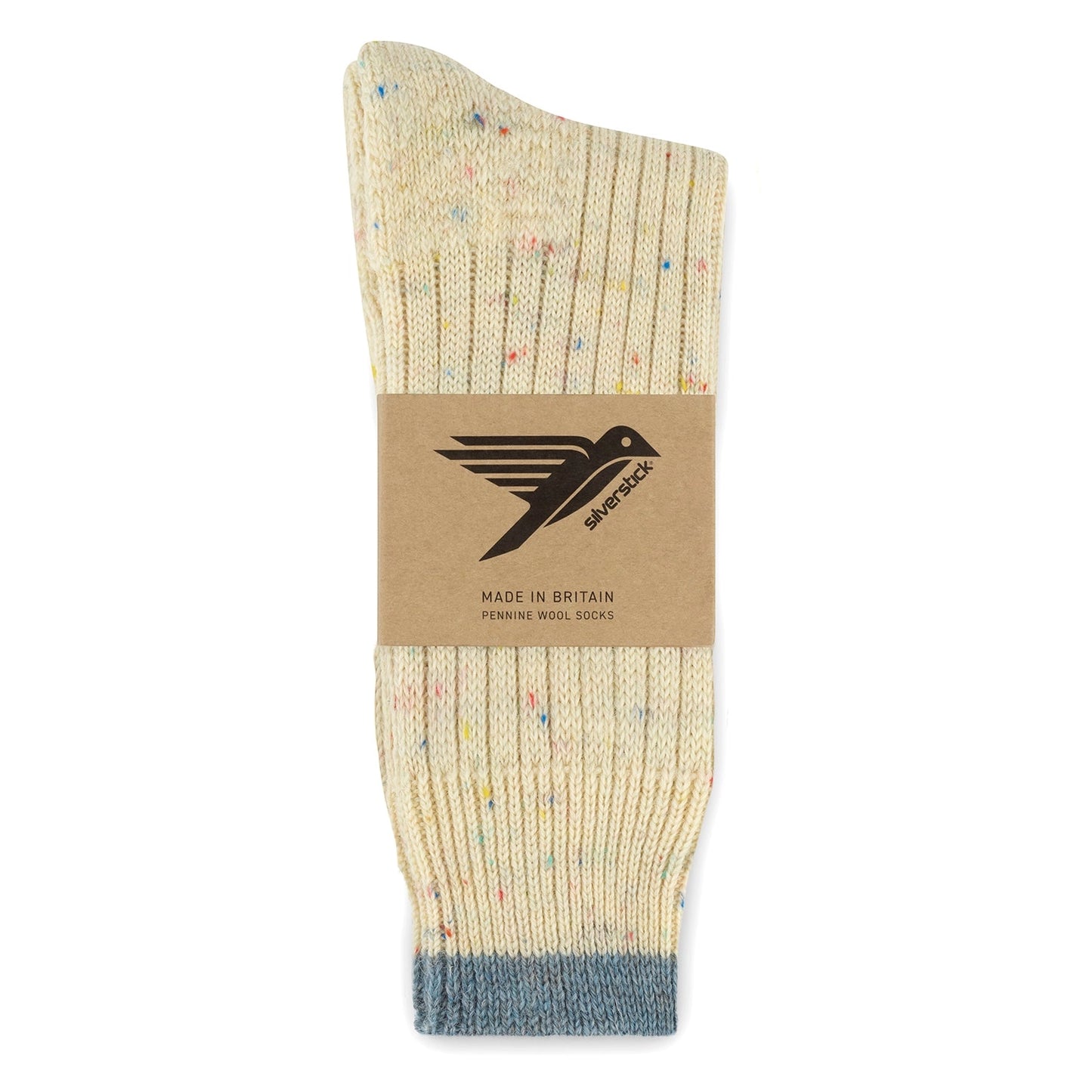 Penine Wool Sock Rainbow Nepp