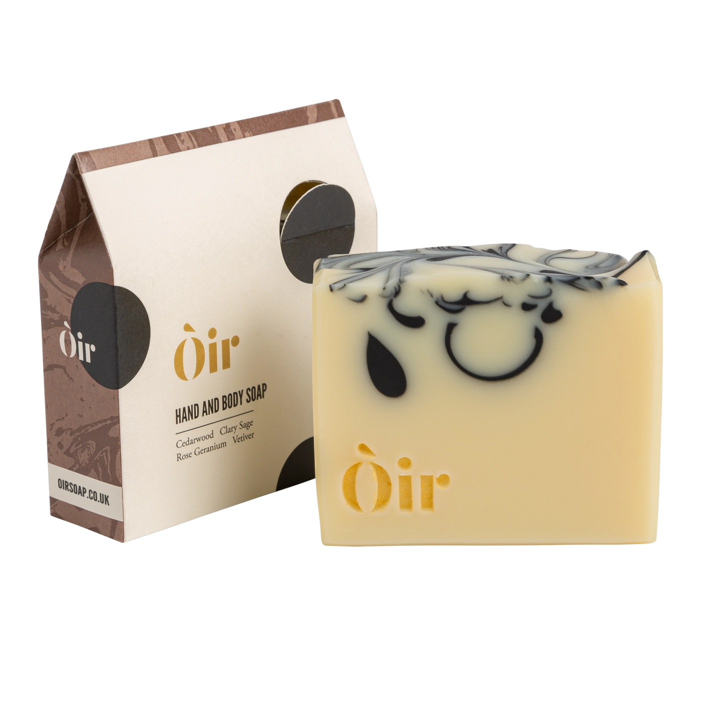 Òir Soap Cedarwood, Clary Sage, Rose Geranium, Vetiver Soap