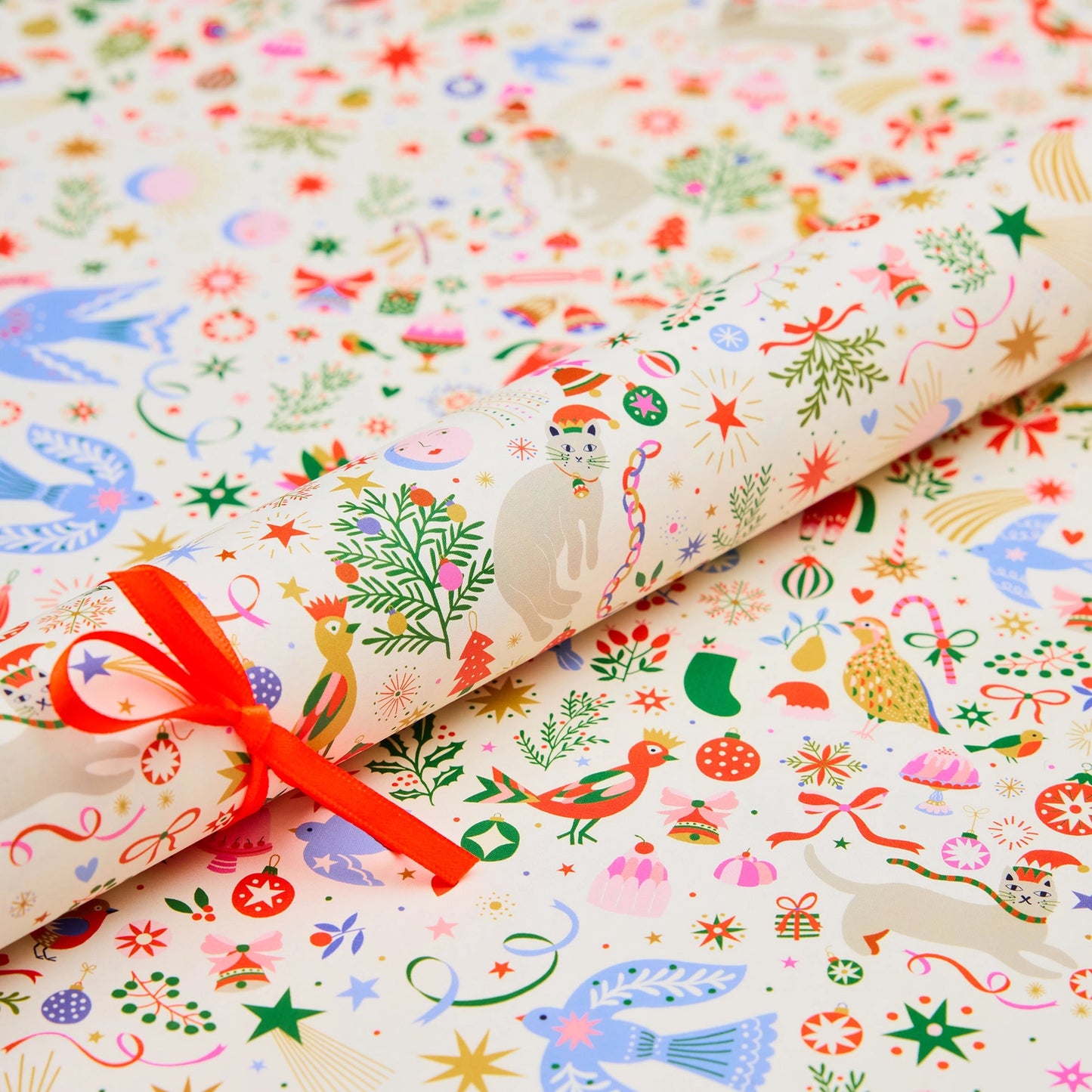 Whimsical Christmas Wrapping Paper