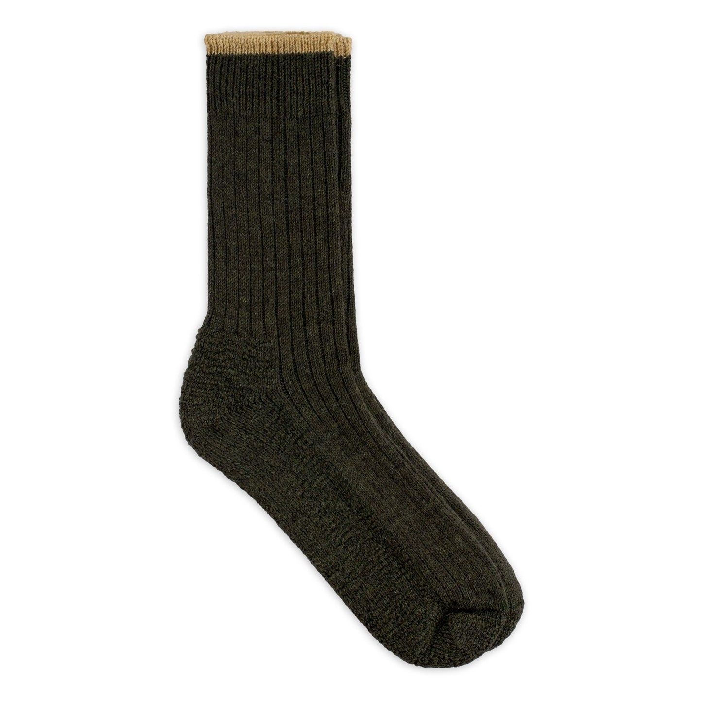 Penine Wool Sock Moss