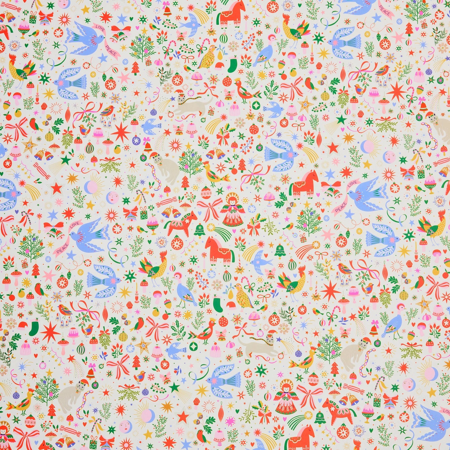 Whimsical Christmas Wrapping Paper