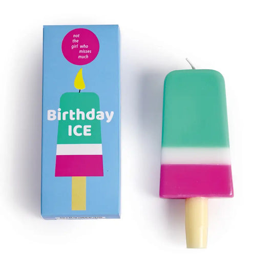 Party Candle Birthday Ice