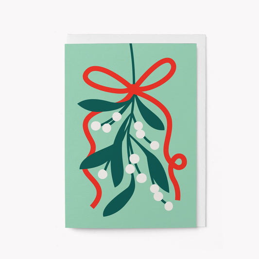 Mistletoe - Seasonal Greeting Card