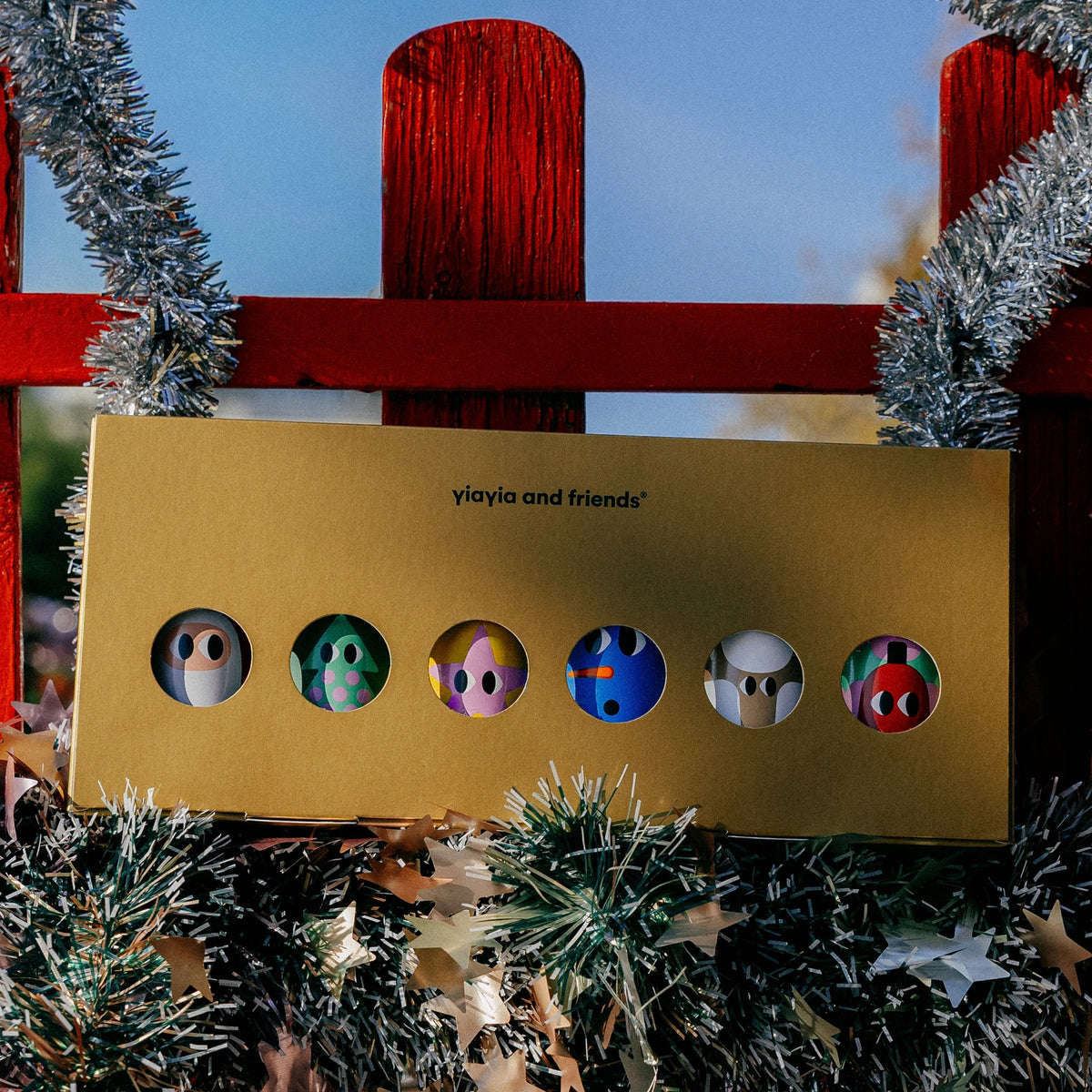 Festive Mini Olive Oils Gift Box 6 x 50ml bottles
