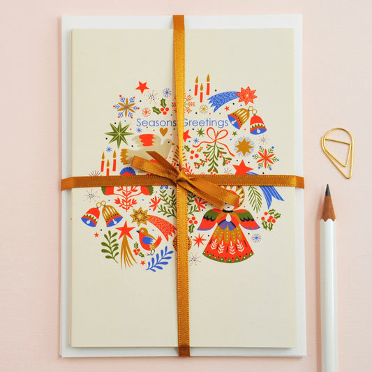 Merry Christmas Angel Card set of 6