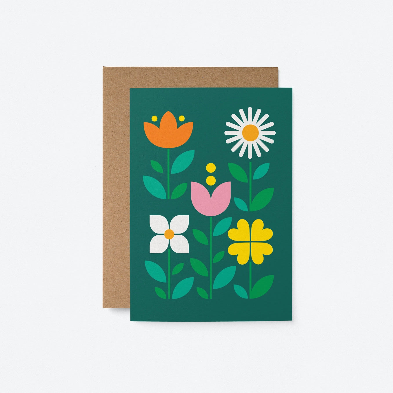 Flower 10 Card