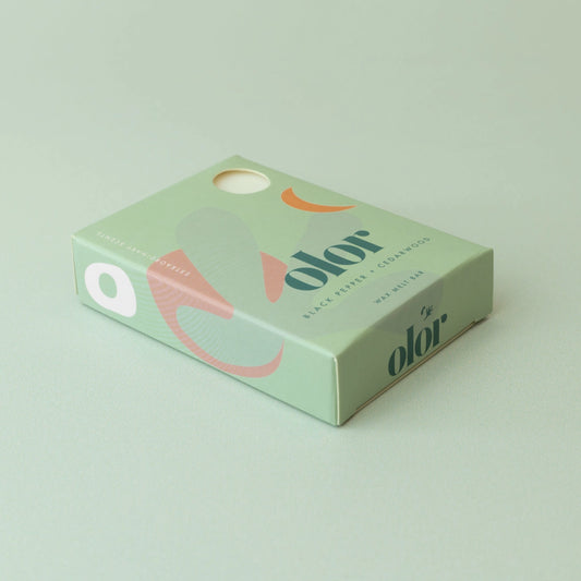 Black Pepper + Cedarwood Wax Melt Bar