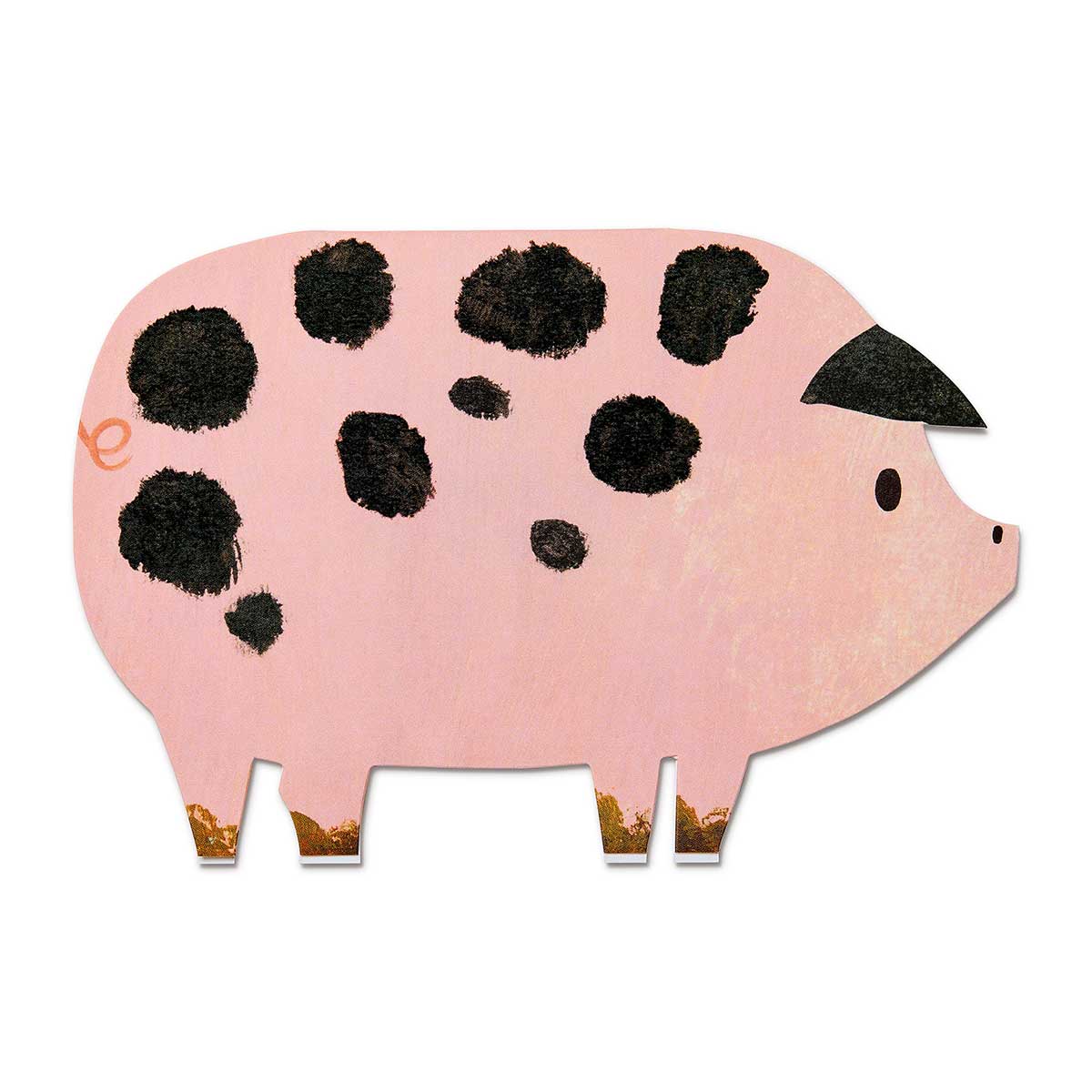 Spotty Pig Birthday Card