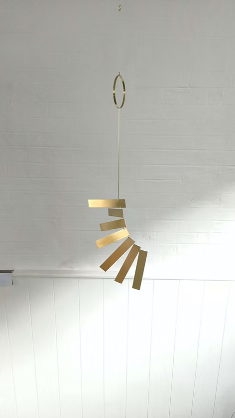 Light Lines Hanging Sculpture