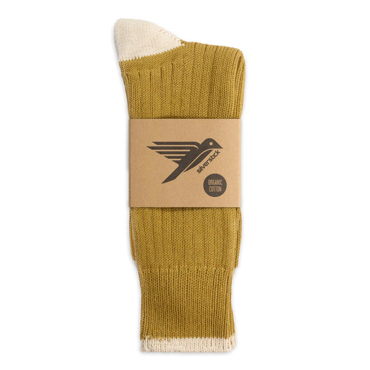 Caburn Organic Cotton Sock / Mustard