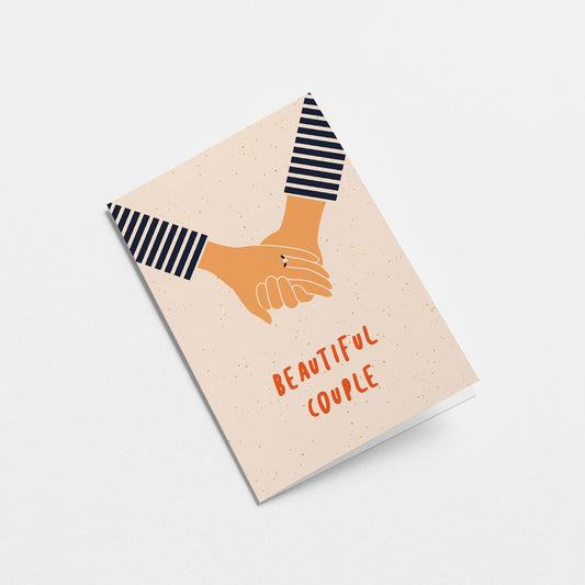 Beautiful Couple - Congratulations Card