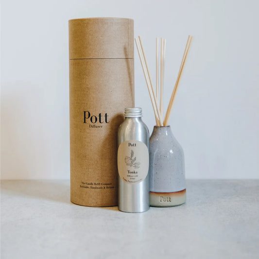 The Tonka Scent in Heather Diffuser Pott