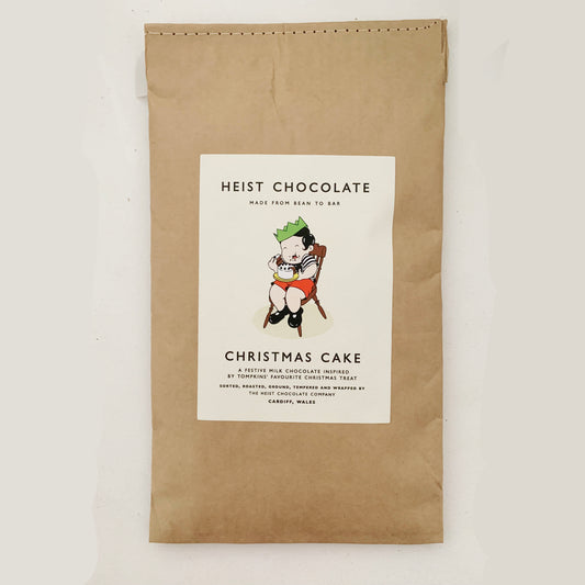 Heist Christmas Cake Chocolate Bar