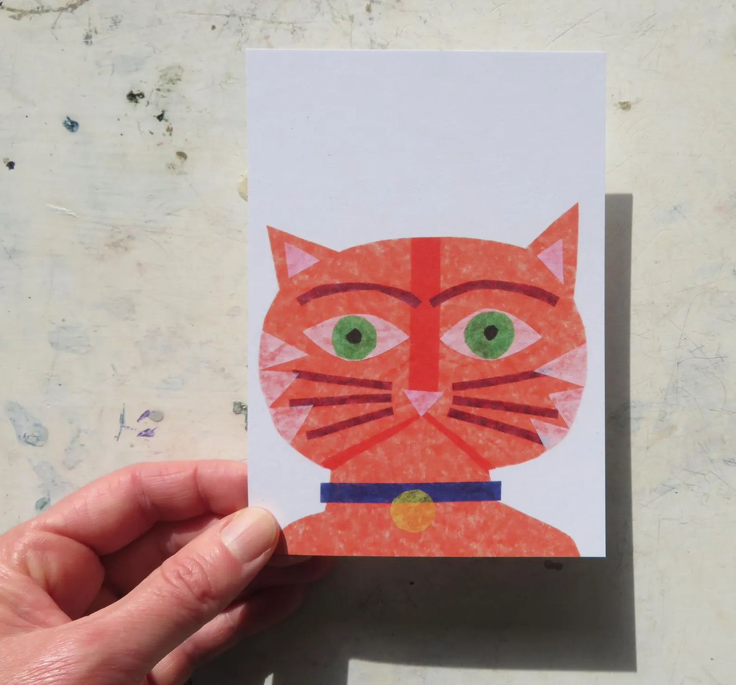 Marmalade the Cat Postcard
