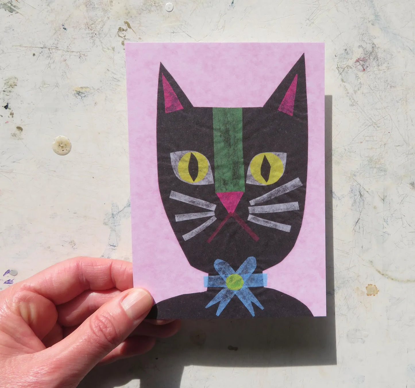Comet the Cat Postcard