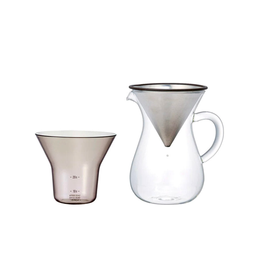 Coffee Carafe Set with Two Cups