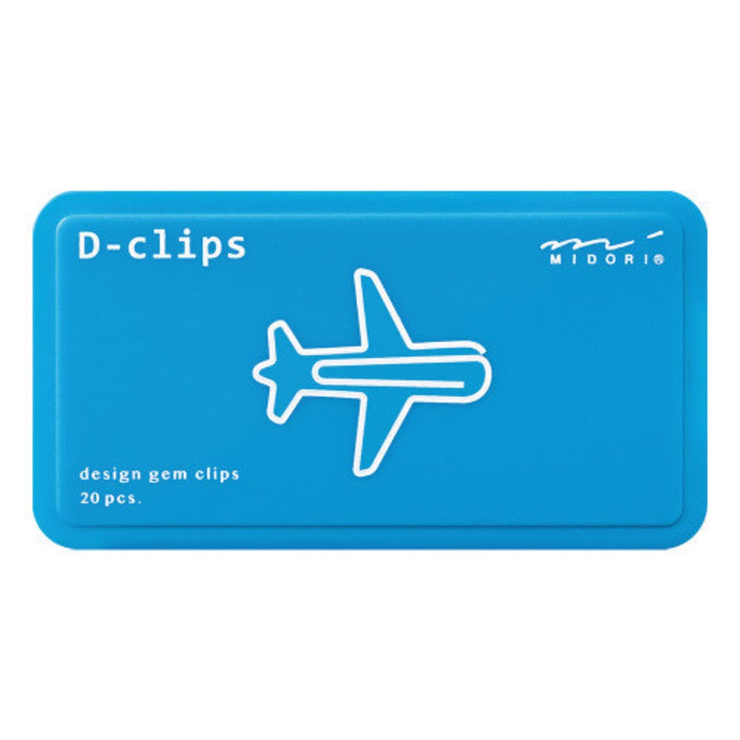 Midori D-Clips - Airplane Paperclip