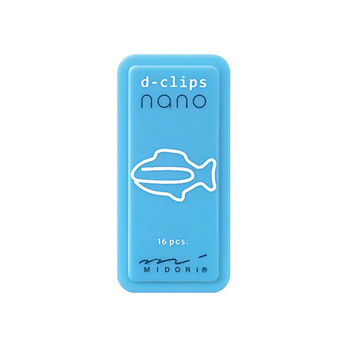 Midori D-Clips Nano - Fish Paperclip