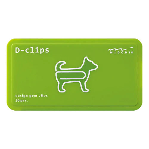 Midori D-Clips - Dog Paperclip