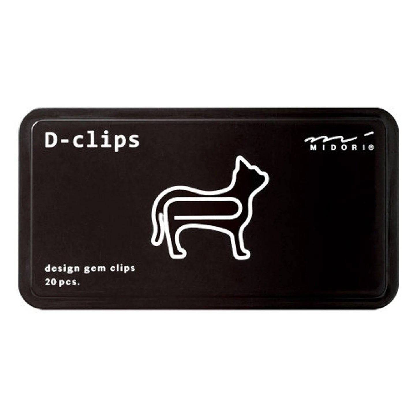 Midori D-Clips - Cat Paperclip