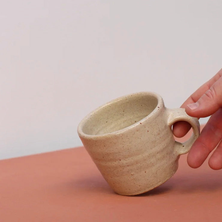 Oatmeal Tapered Mug
