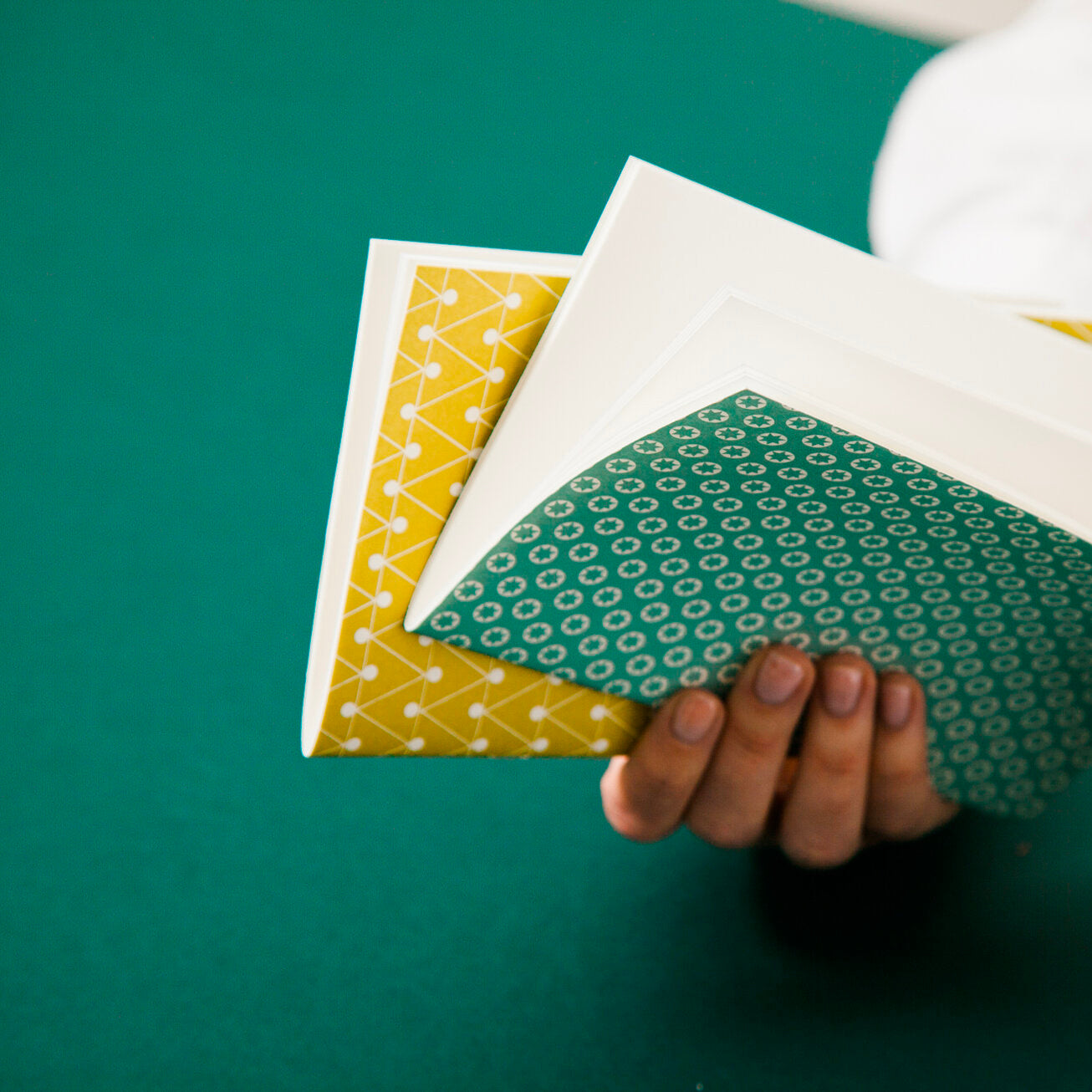 Set of 2 Handcrafted Pocket Books - Dash & Tiny Stars print