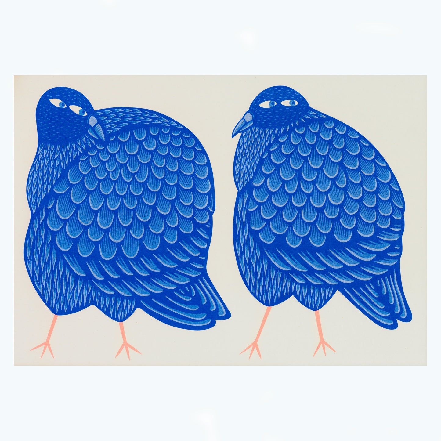 Pigeon Fancier Riso Print