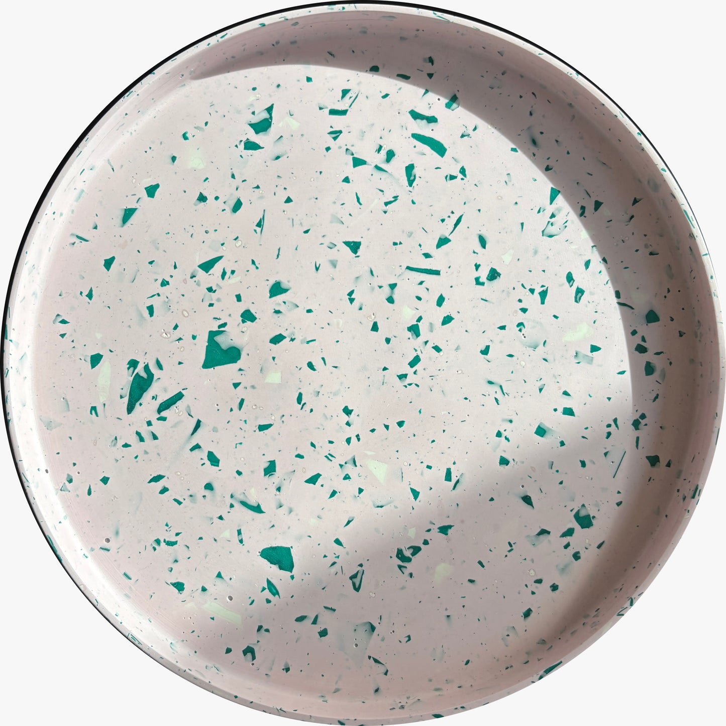 Jesmonite Lipped Side Table