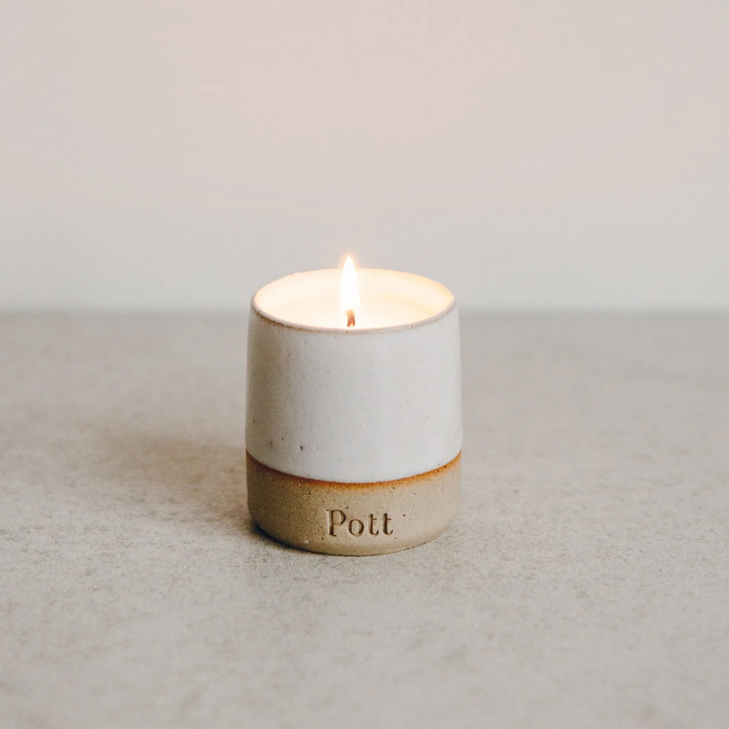 Petite Speckle Pott with Orangery Candle