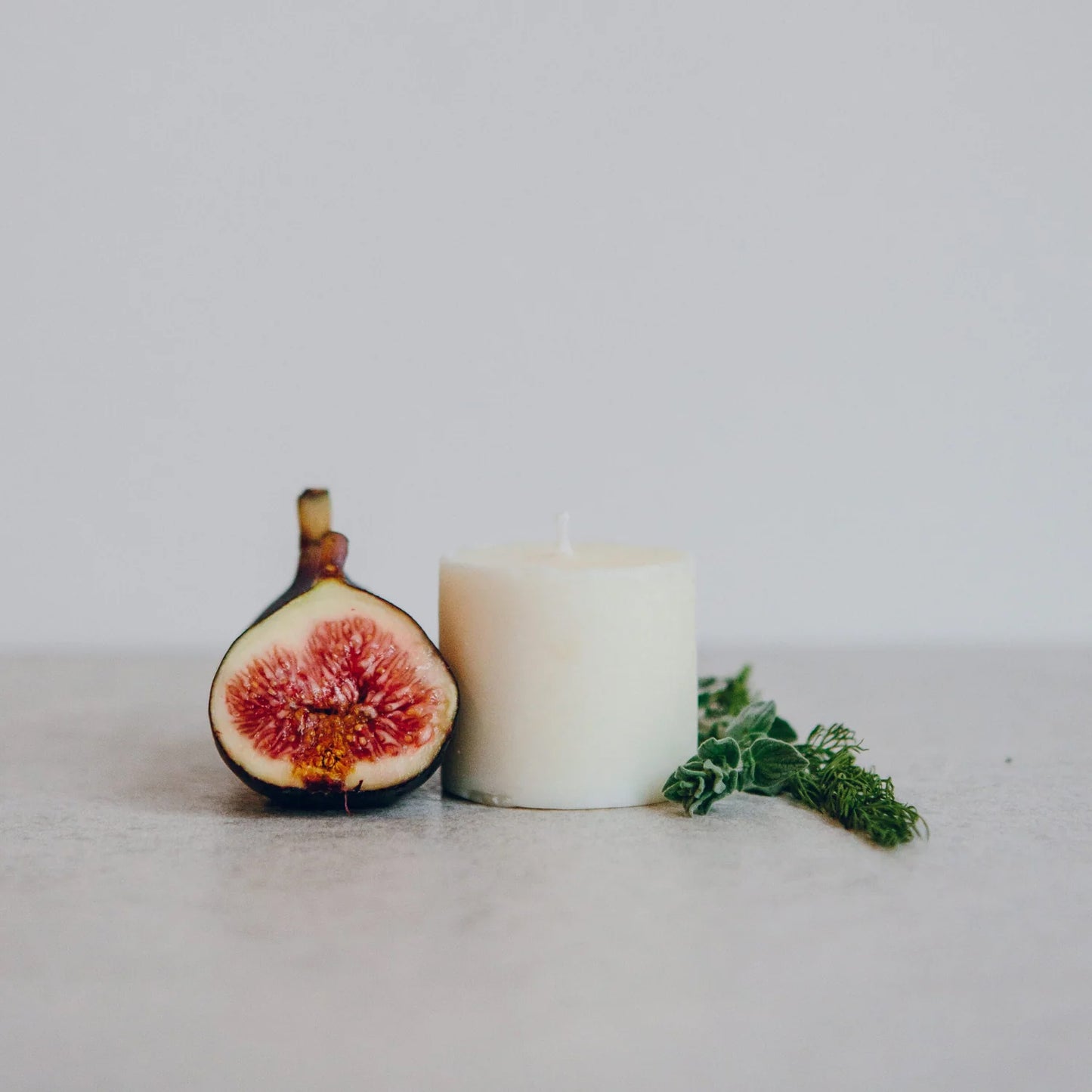Petite Blush Pott with Fig Candle