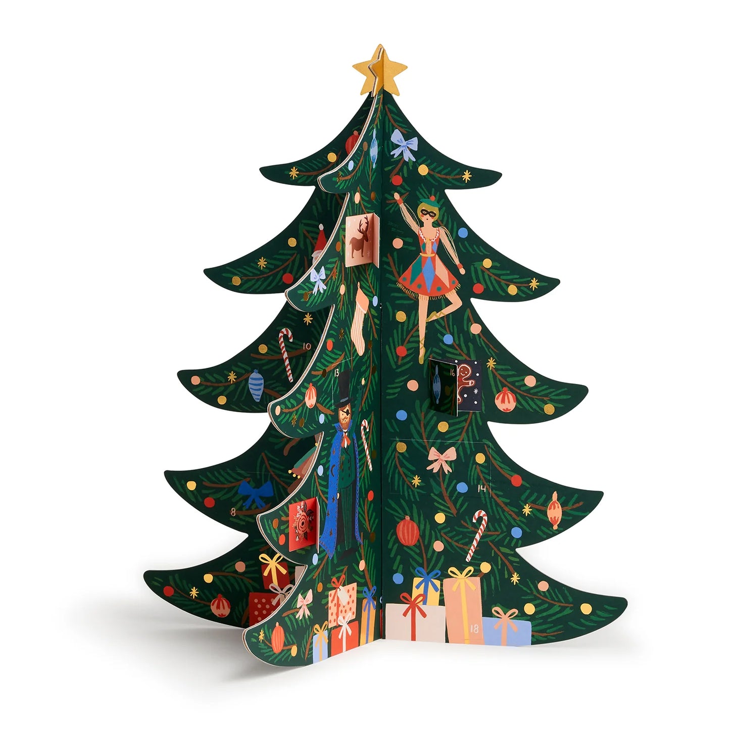 Christmas Tree Advent Calendar