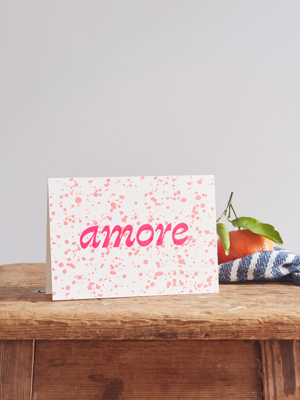 Splatterware Card Amore