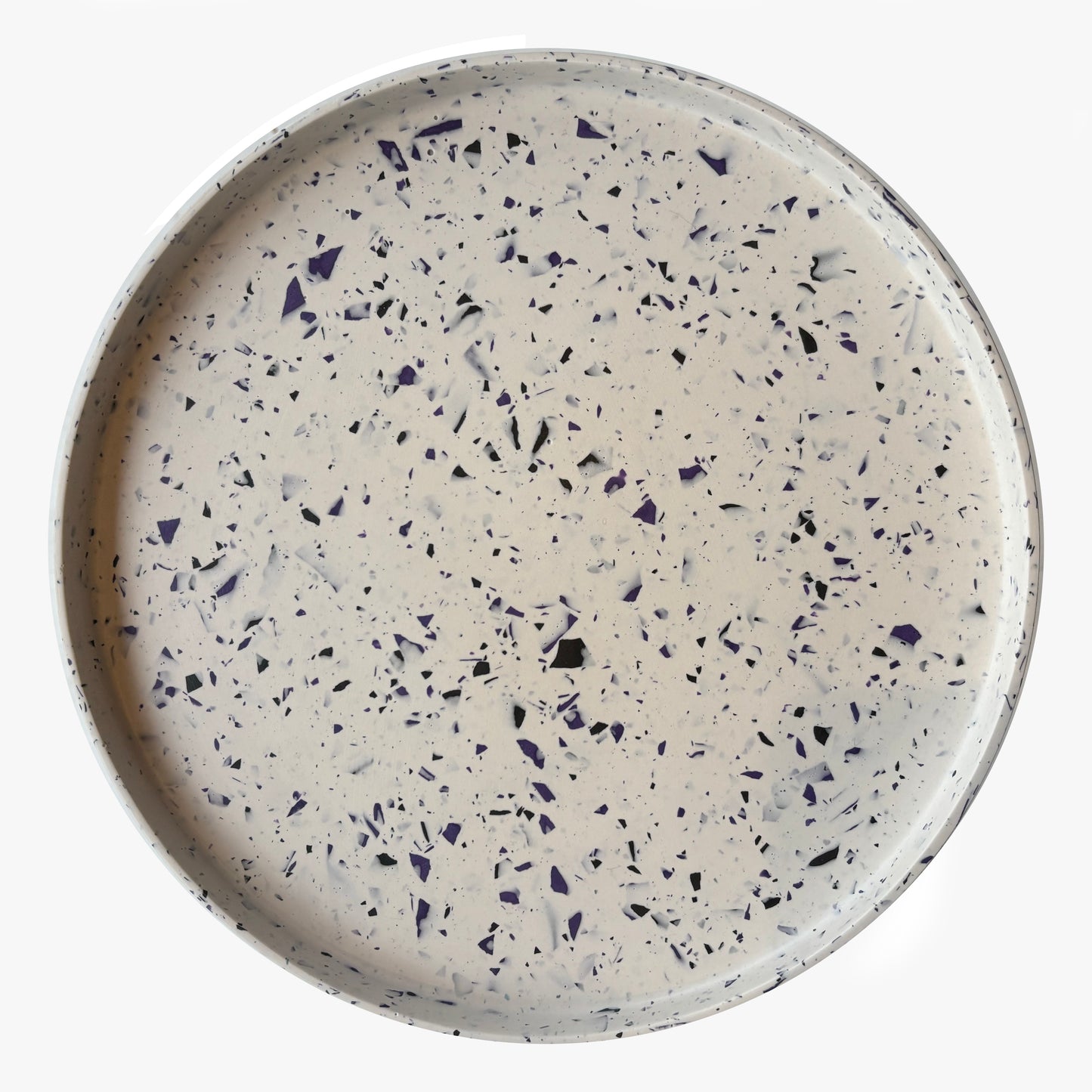 Jesmonite Lipped Side Table