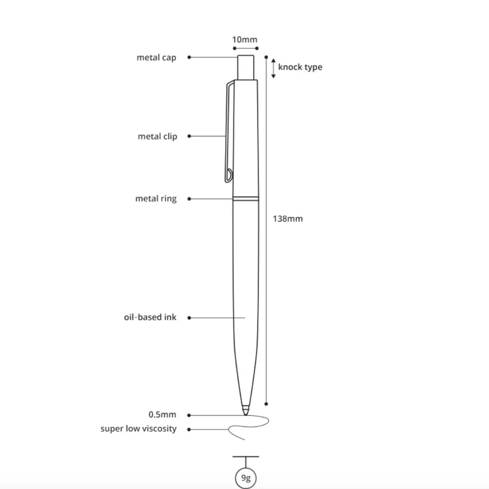 Life & Pieces Classic Ball Point Pen