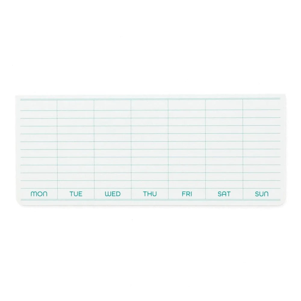 Sticky Memo Pad Weekly Planner