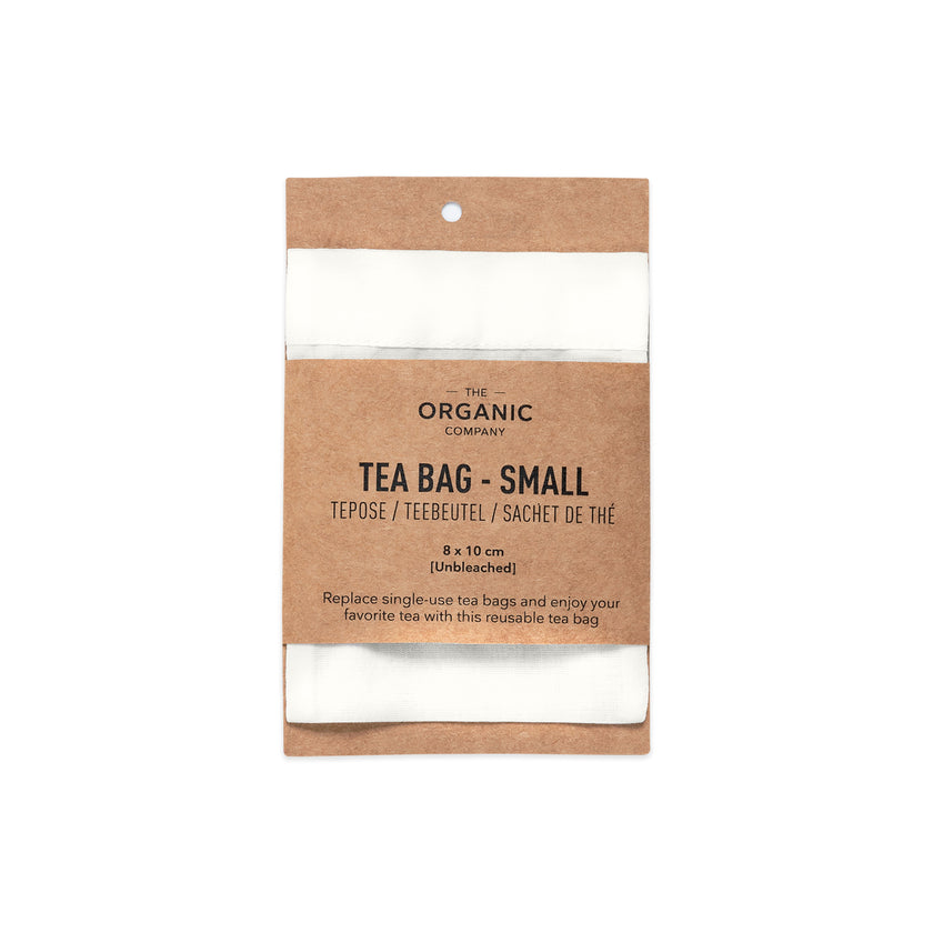 Organic Cotton Tea Bag Small