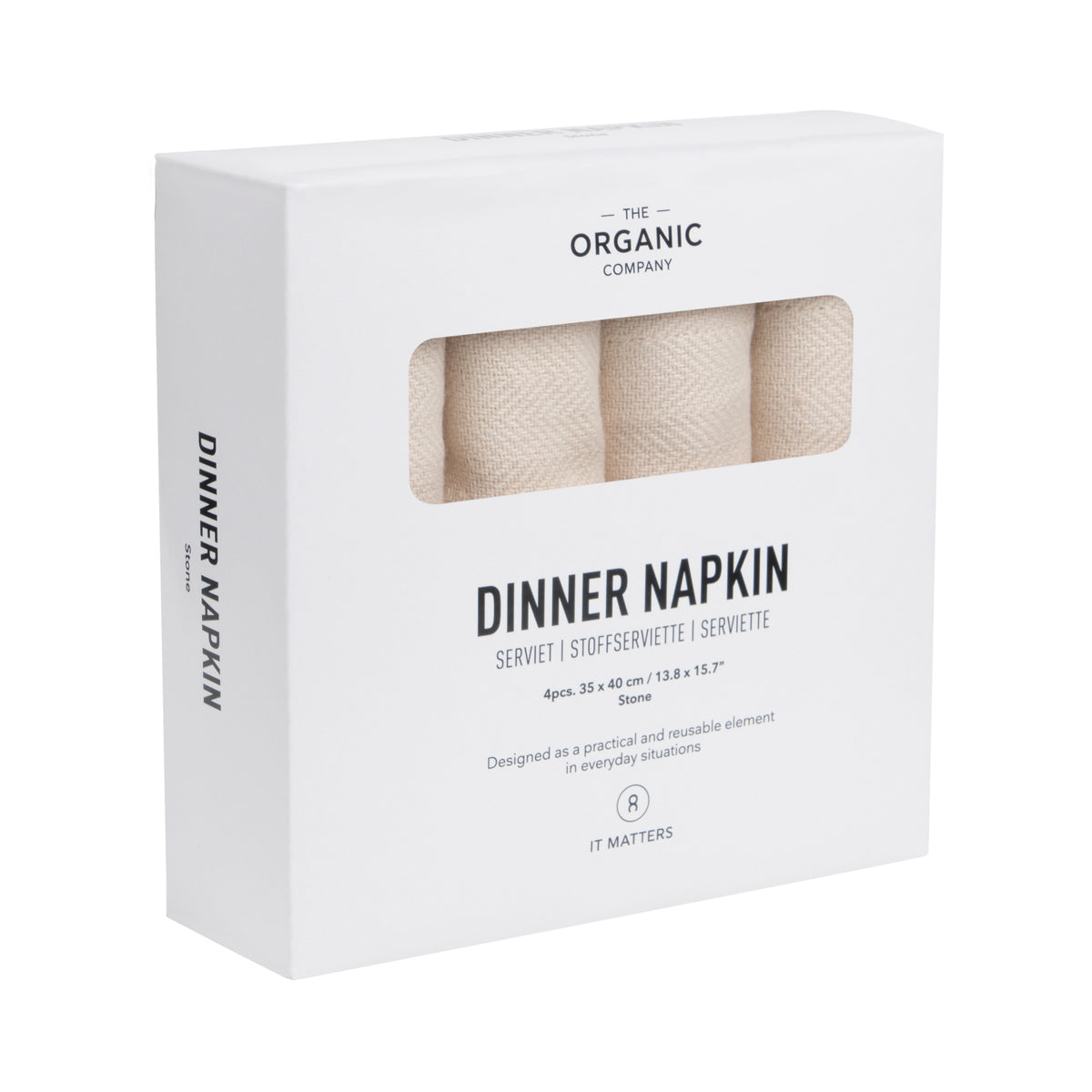 Organic Cotton Dinner Napkins