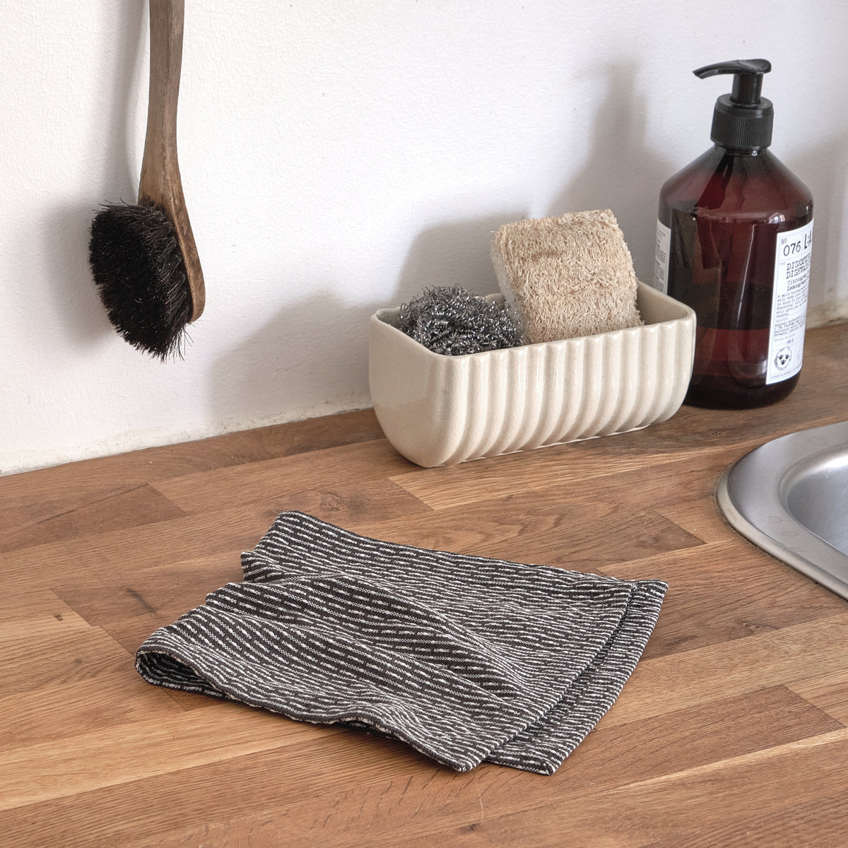 Organic Cotton Kitchen and Wash Cloth Single